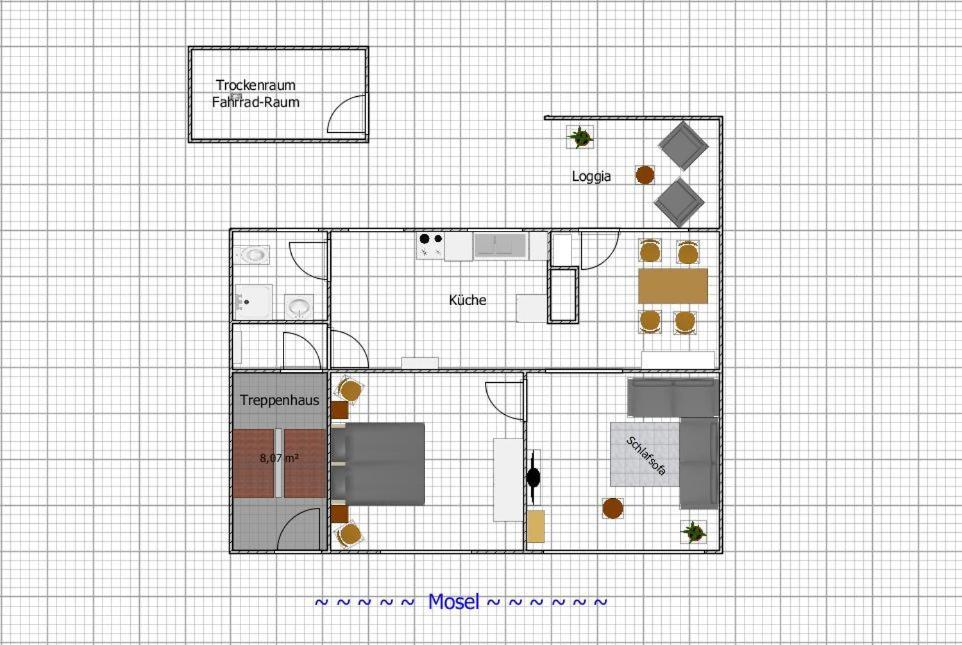 Ferienwohnung Loefer-Wasserblick ภายนอก รูปภาพ
